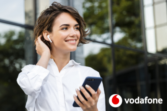 10% на навушники від Vodafone за 400 бонусів